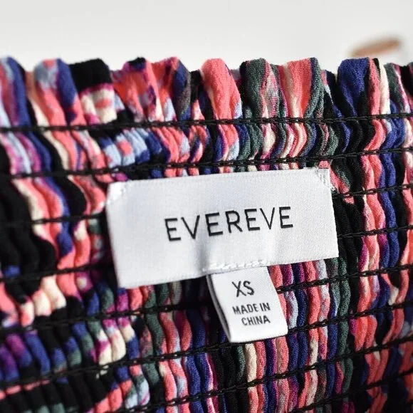 Evereve Hadley Strapless Maxi Dress Palm Print - XS - Picture 9 of 9